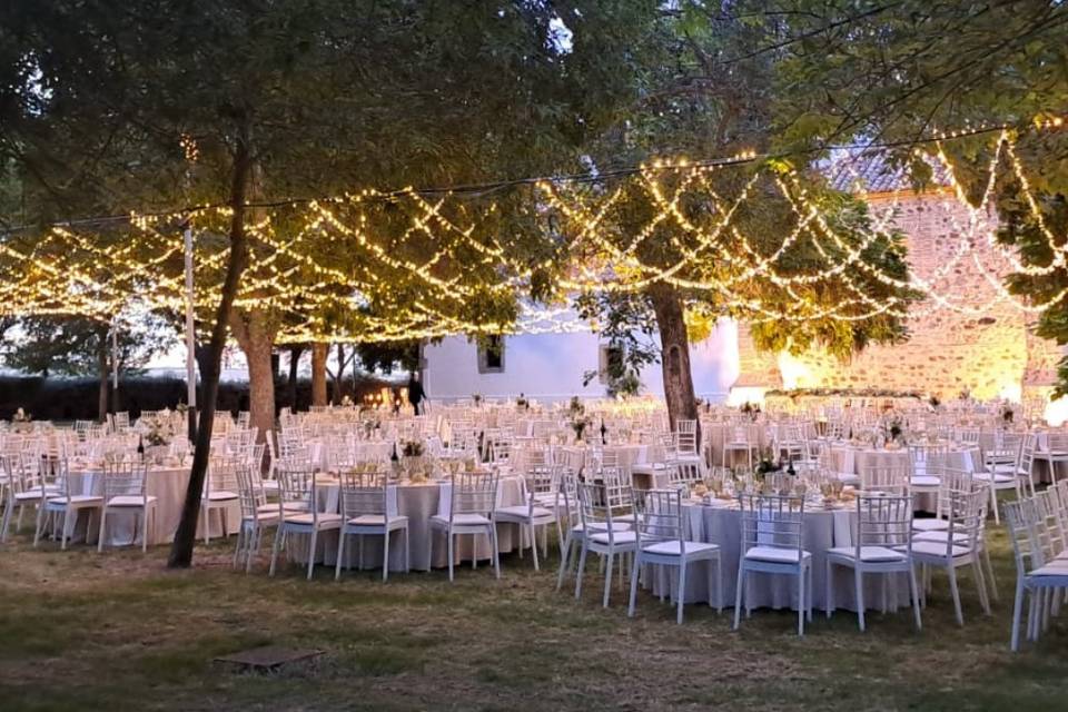 Iluminación boda