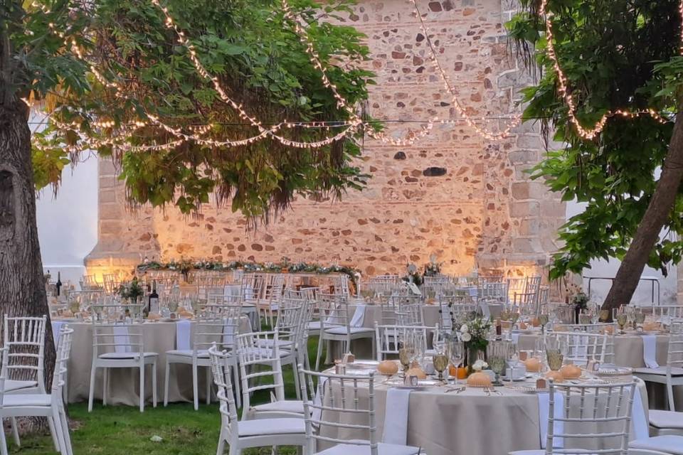 Iluminación boda