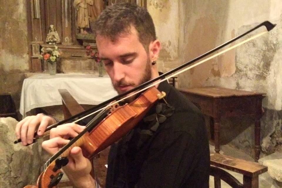 Juan Zalba, violín