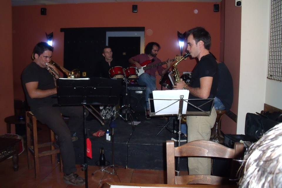 Cool jazz quintet