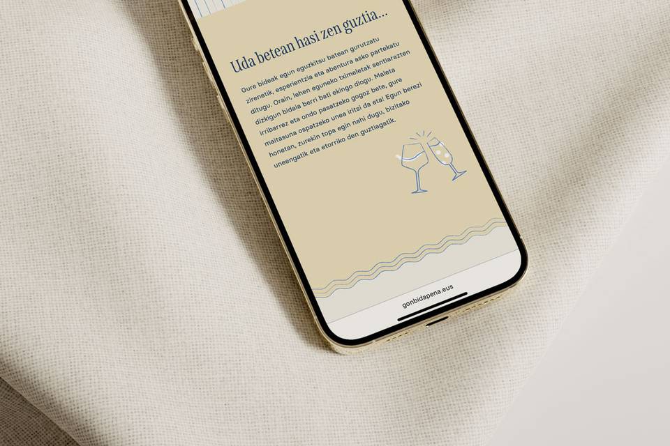 Web de boda Brisa