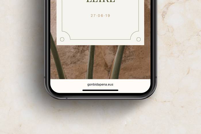 Web de boda Hostoak