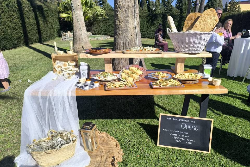 Bufet de quesos