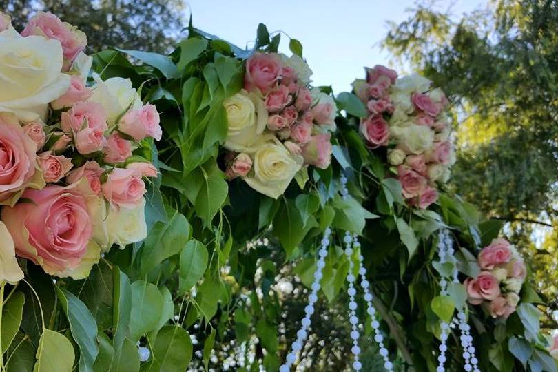 Arco de rosas