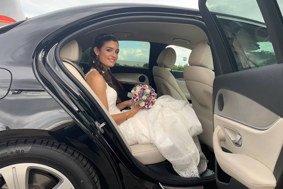 Boda de Laura - Mercedes Clase E