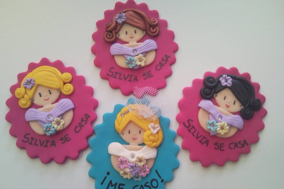 Broches despedida