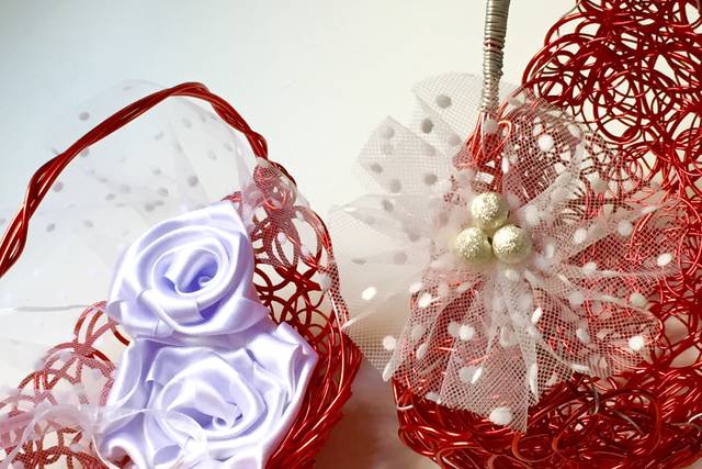 Cestas para anillos de boda