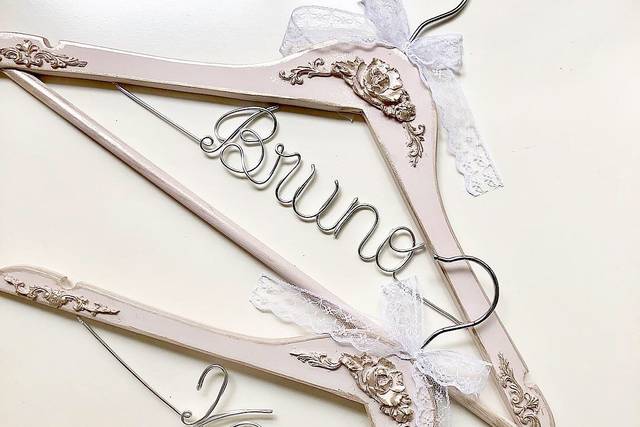 Perchas personalizadas de pareja