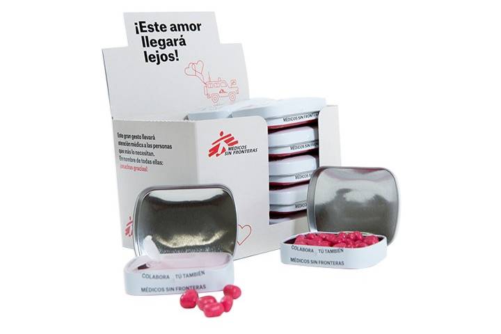 Cuerda corazón blanco