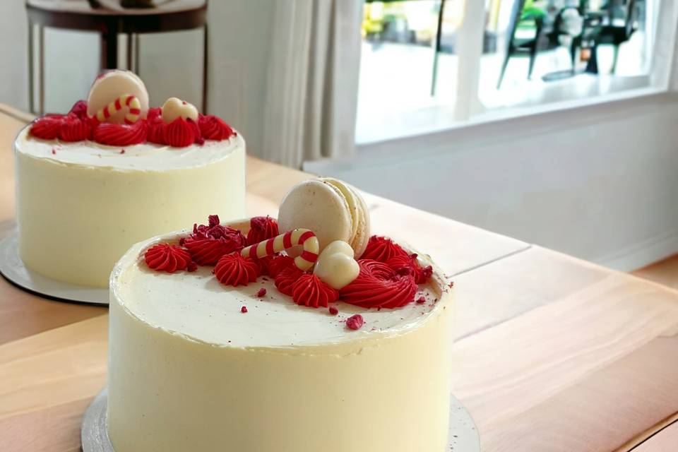 Tarta de red velvet