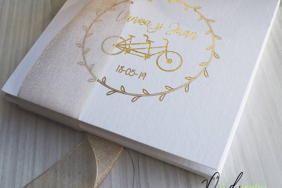 Invitación en caja