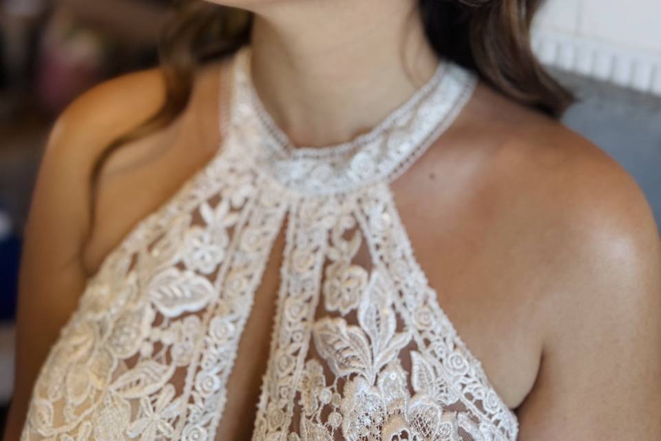 Maquillaje y peinado Violeta