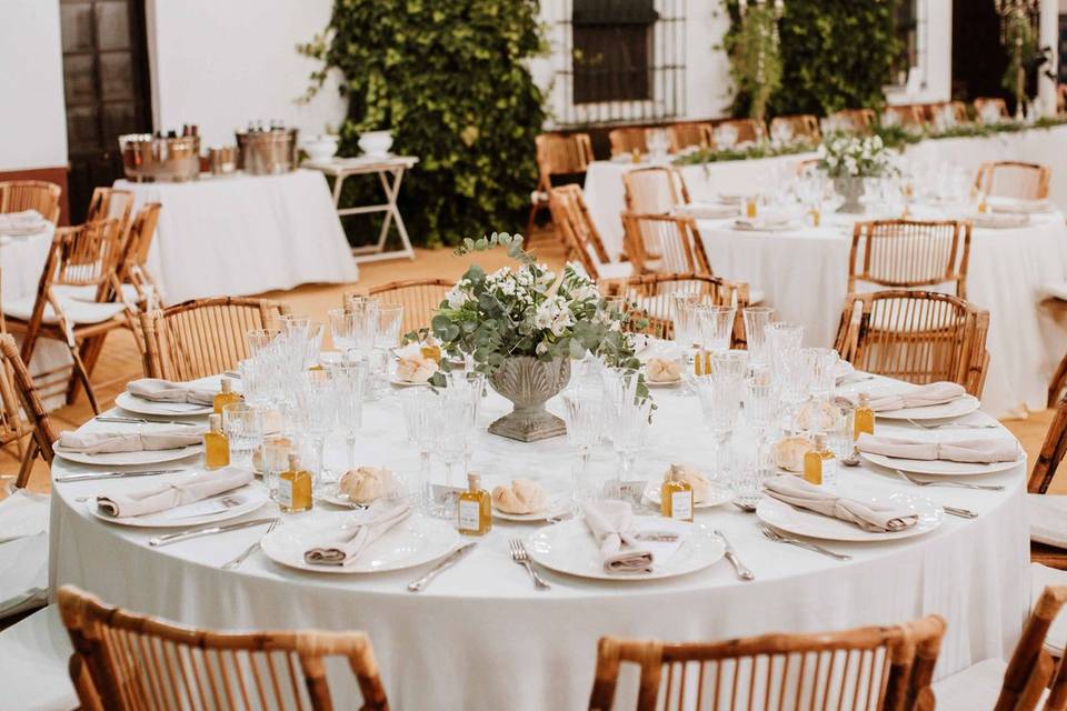 Decoración de bodas de verano