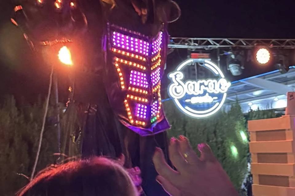 Robot led