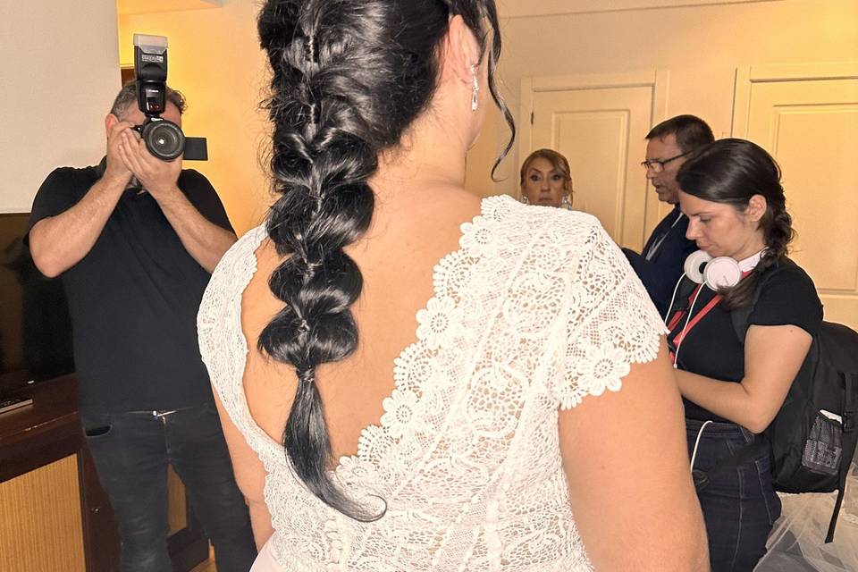 Trenza para la novia