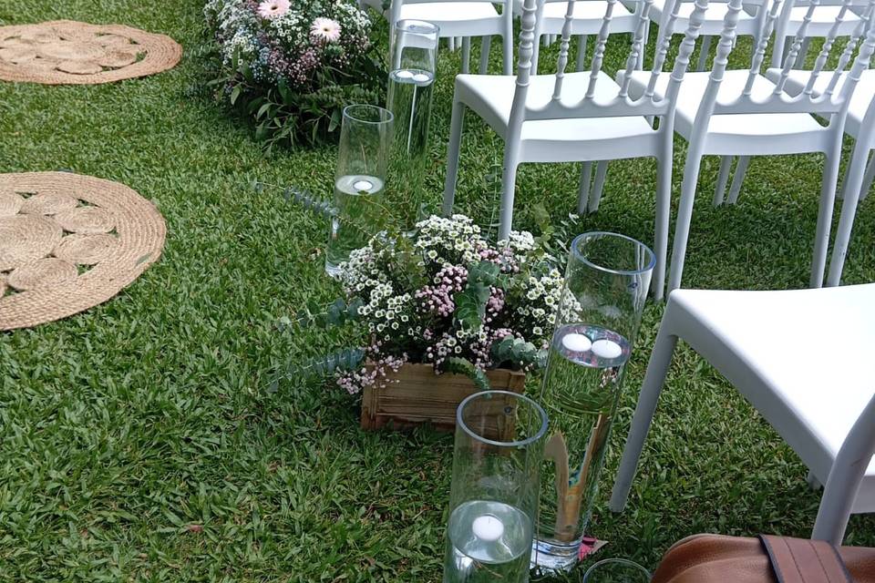 Cristal y flor