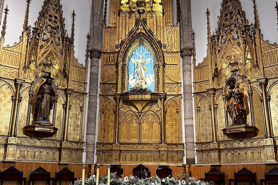 Decoración altar