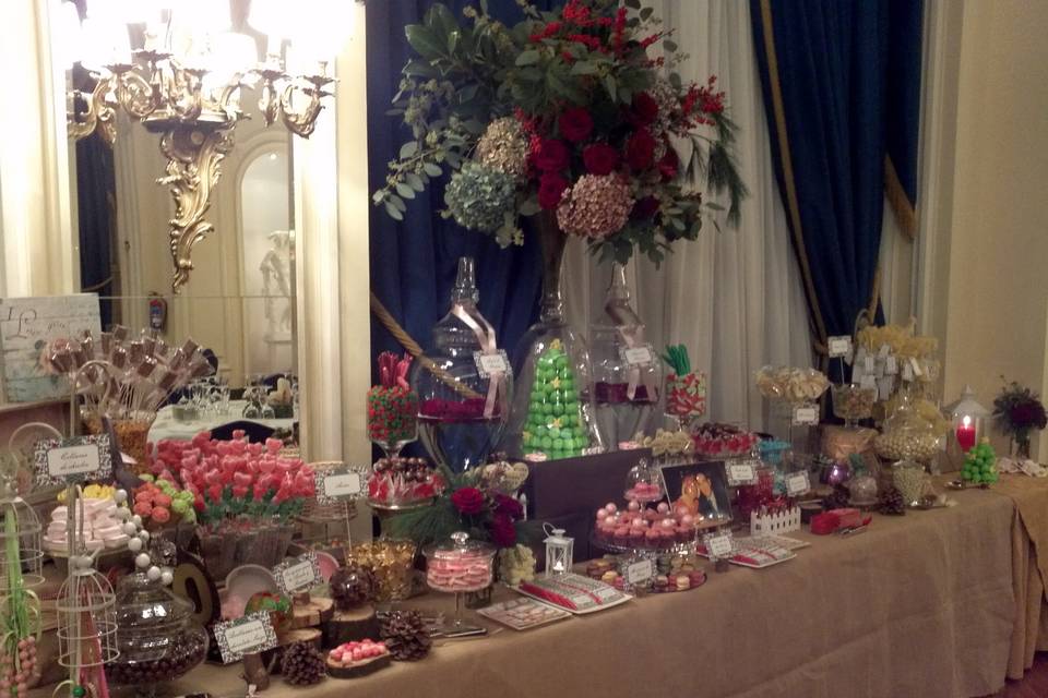 Mesa dulce de boda