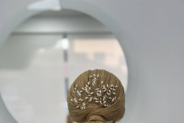 Cola de novia glam