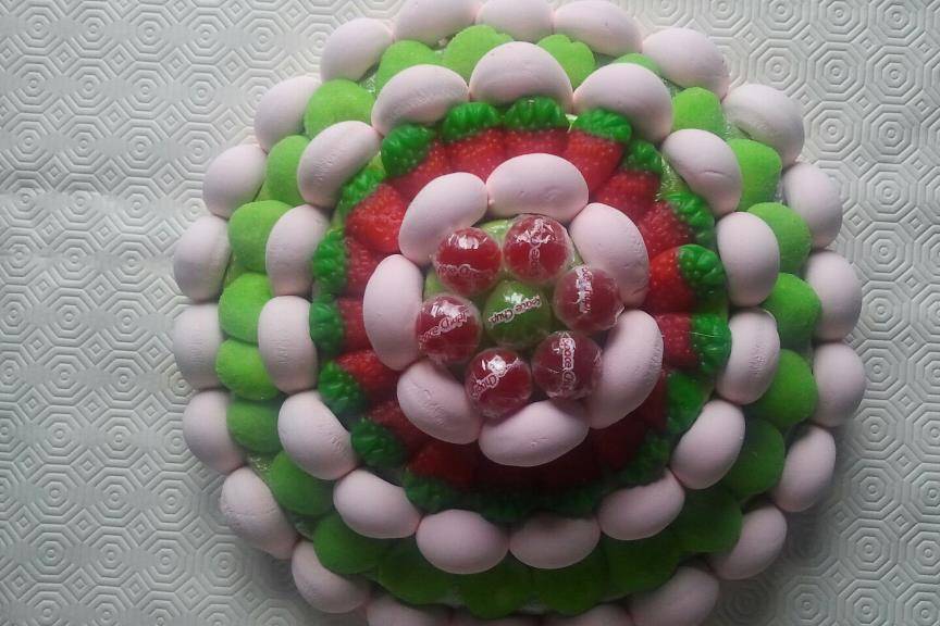 Colores de fiesta - Tartas de chuches