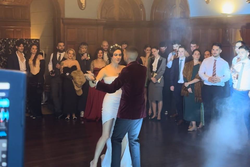 El baile de los novios