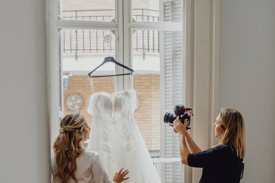 Preparativos novia