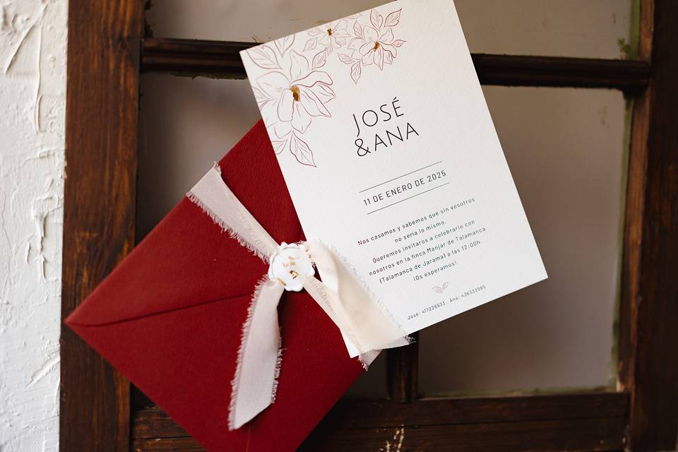 Invitación Rubí