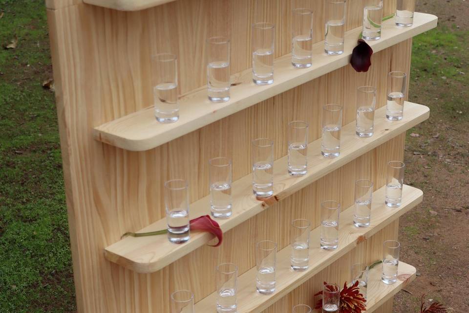 Seating interactivo chupitos