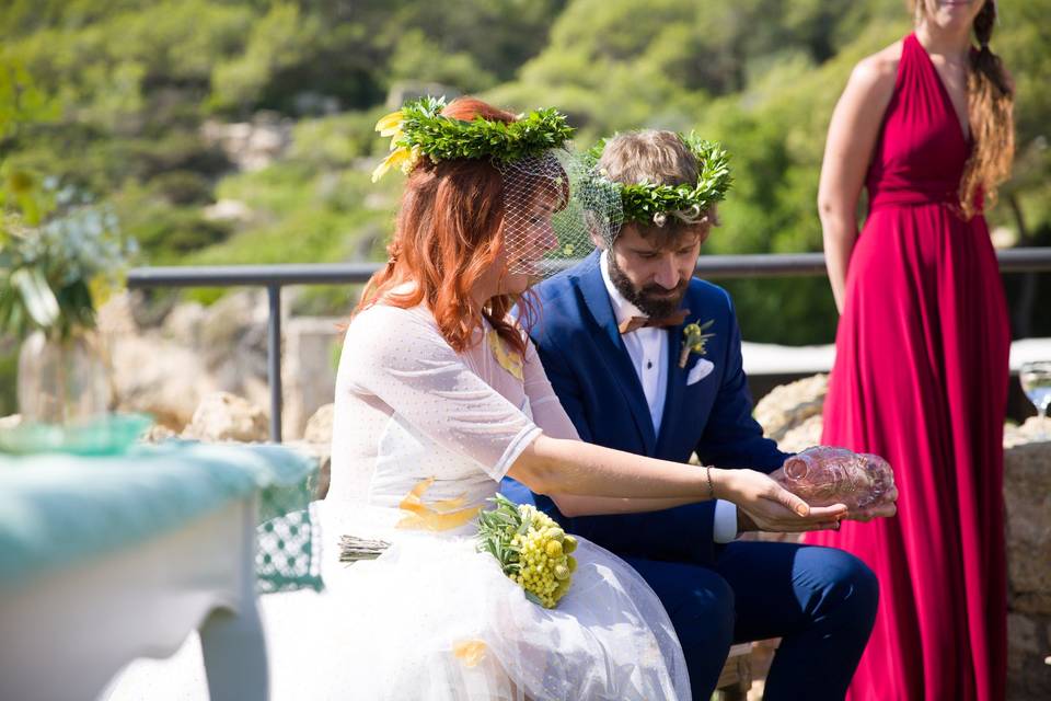 Boda en Castell de Tamarit