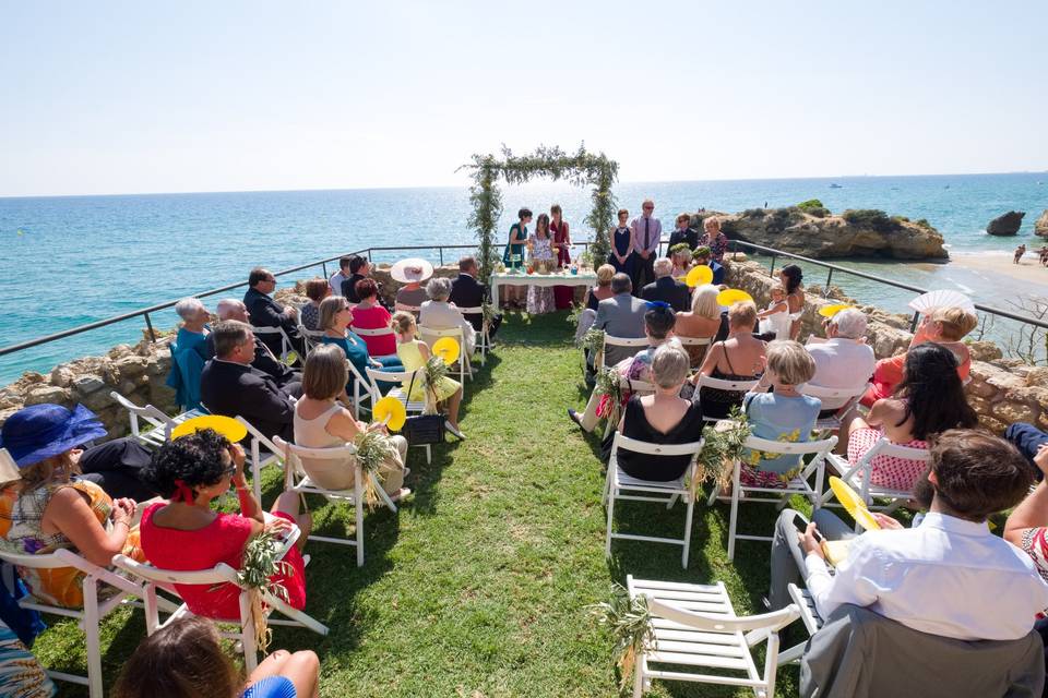 Boda en Castell de Tamarit