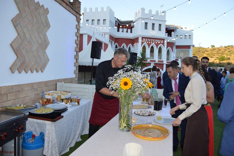 Stand de cocina en directo