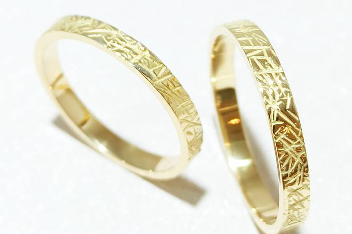 Alianza boda oro artesanales