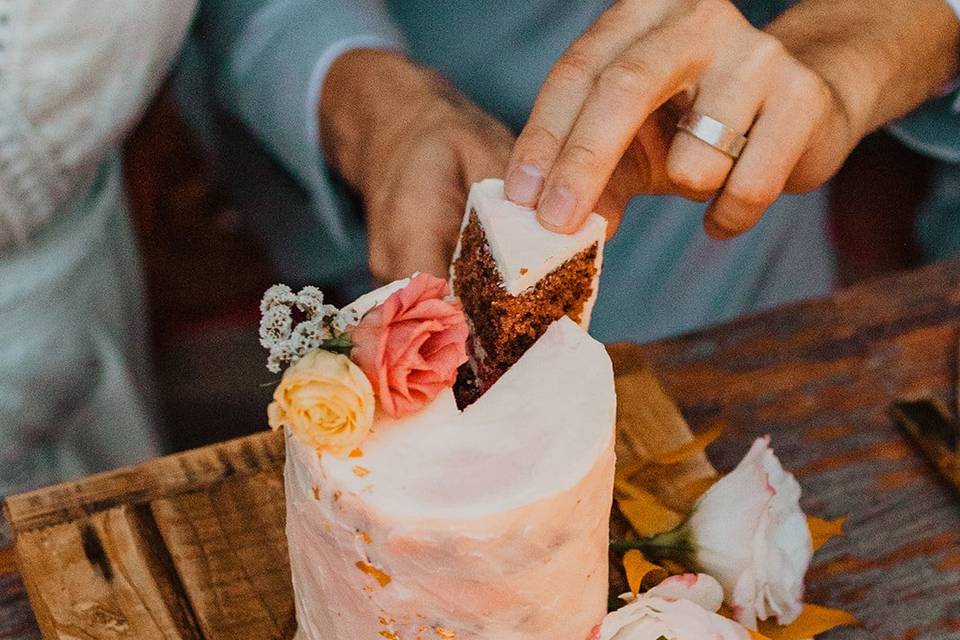 Brindis pareja boho