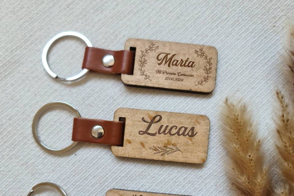 Llaveros personalizados