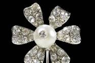 Alfiler flor brillantes