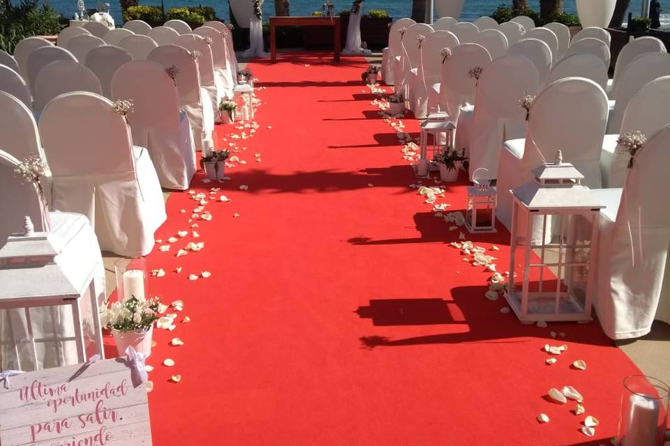 Ceremonia evento real