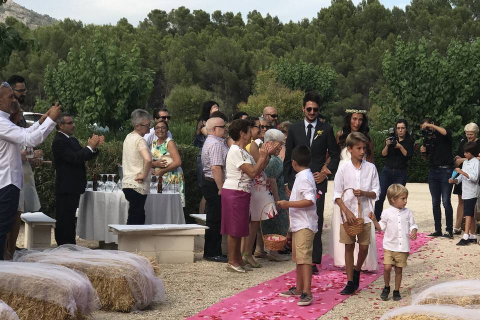 Ceremonias country chic