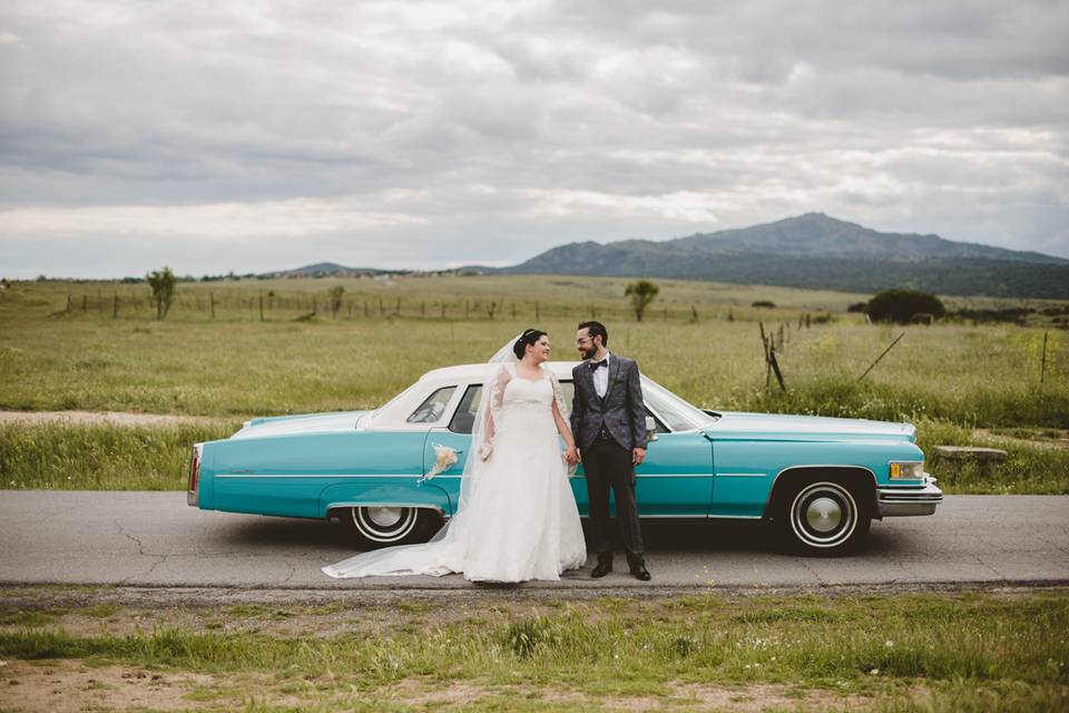 Coche clásico americano