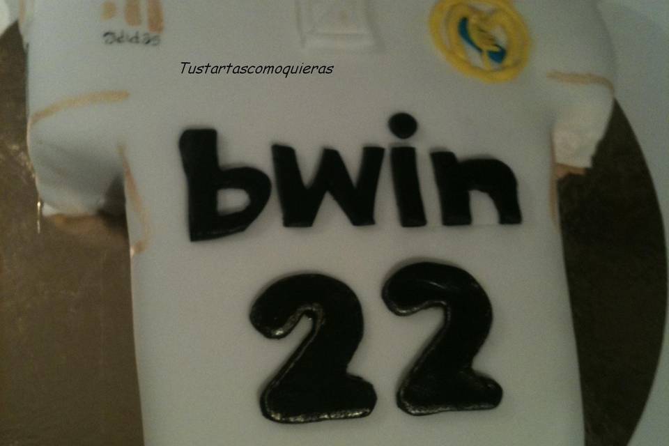 Tarta Camiseta Real Madrid