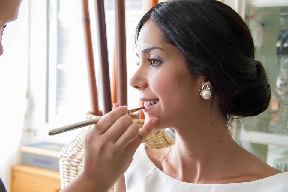 Maquillaje y peluquería de novia