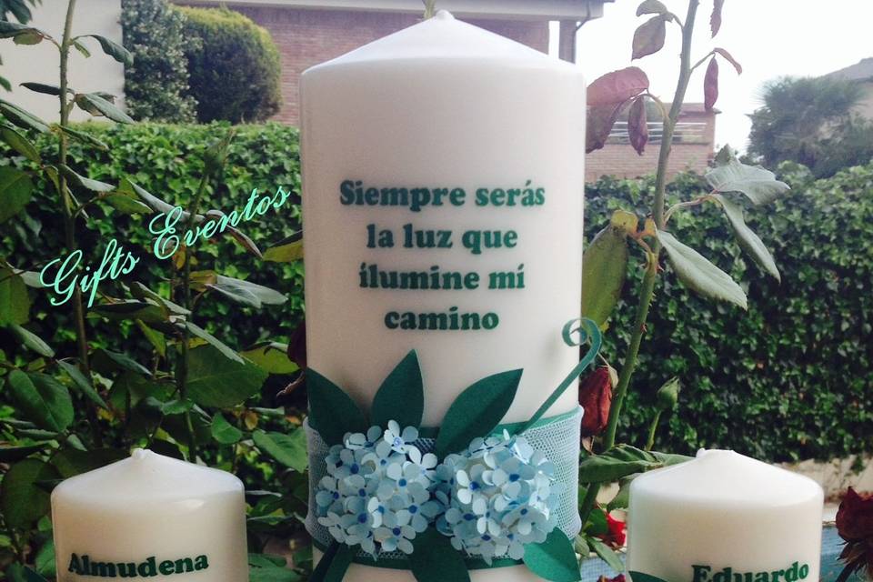 Velas de la unidad