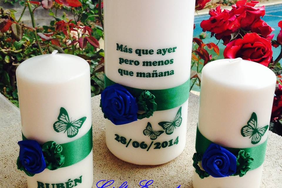 Velas de la unidad