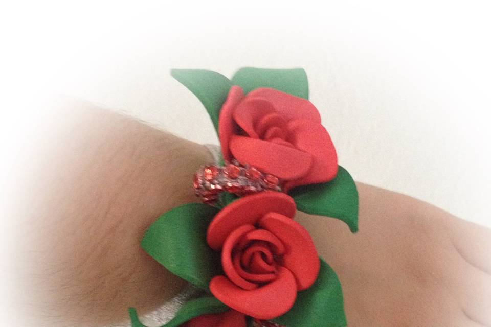 Brazalete o corsage