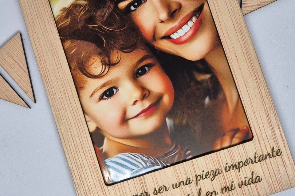 Marco de fotos personalizados