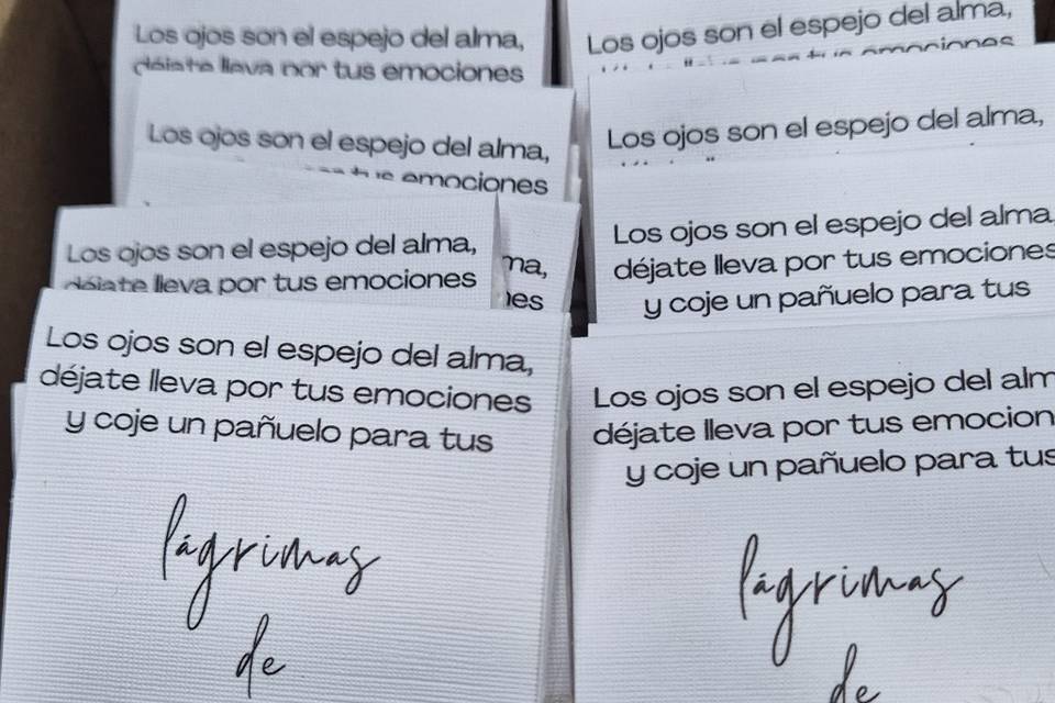 Lágrimas de felicidad