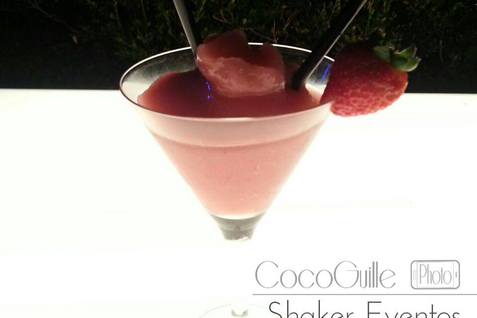 Daiquiri fresa shaker eventos