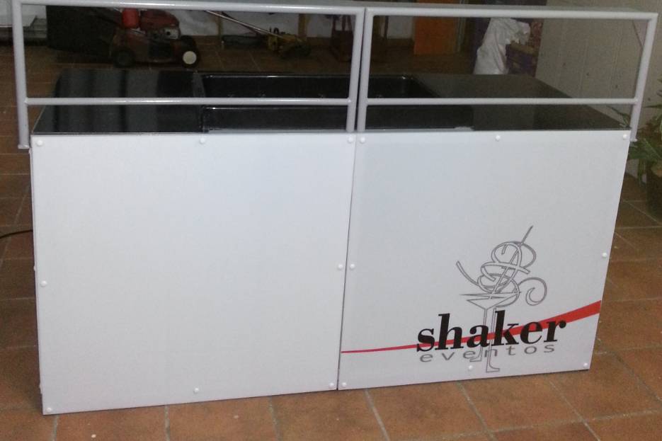 Barra móvil shaker eventos