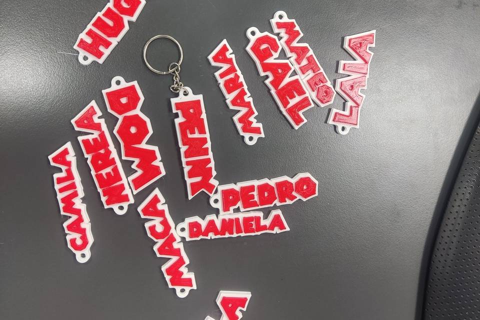 Llaveros personalizados