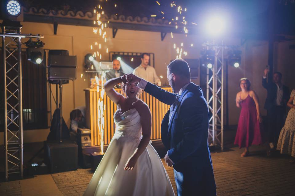 Baile en patios