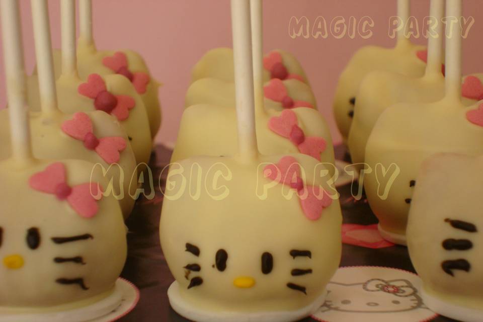 Cake Pops personalizados Kitty